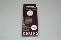 Cleaning tablets, Krups espresso machine - XS3000